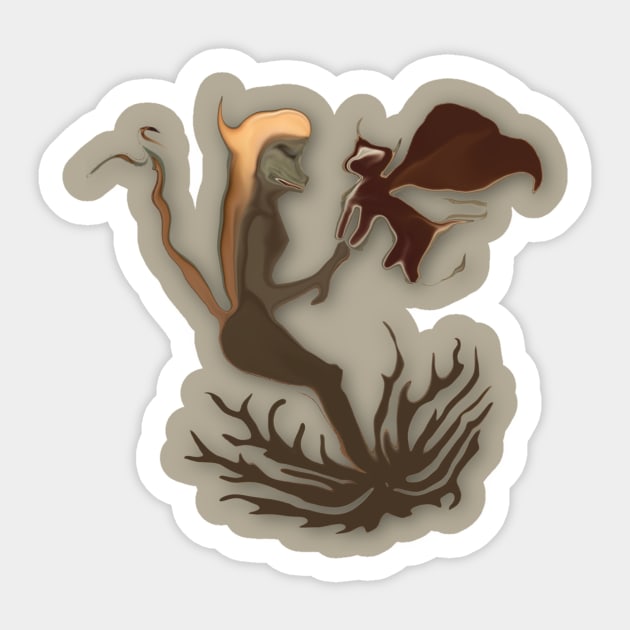 Sea Creature Sticker by RoxanneCH